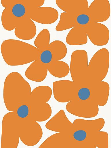 Abstracte bloemenposter #19