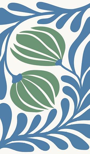 Abstracte bloemenposter #20