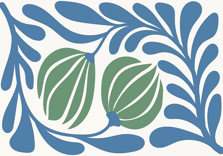 Abstracte bloemenposter #20