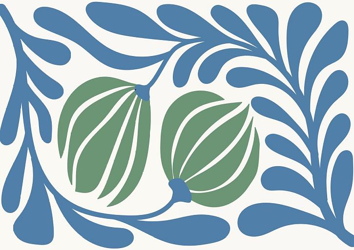 Abstracte bloemenposter #20