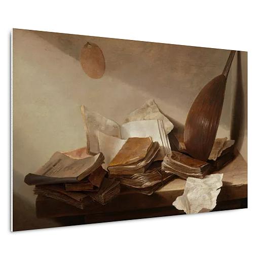stilleven met boeken mock up forex liggend
