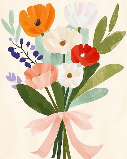 Boeket bloemen