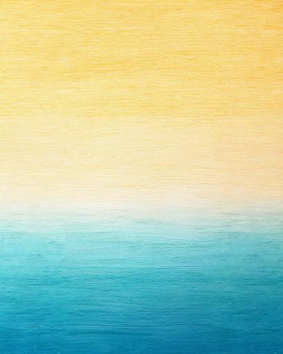 Geel blauwe aquarel achtergrond