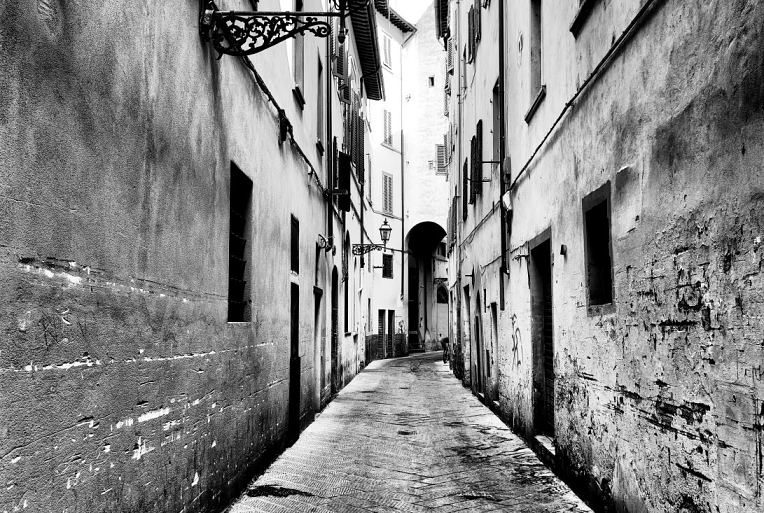 Straatarchitectuur van Florence