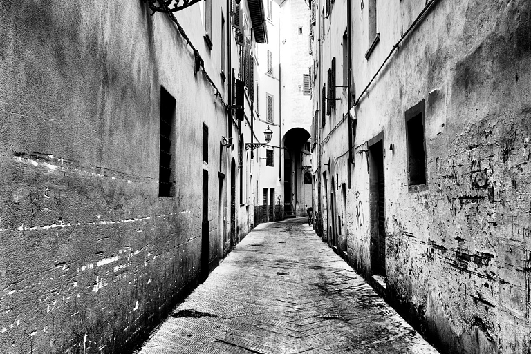 Straatarchitectuur van Florence