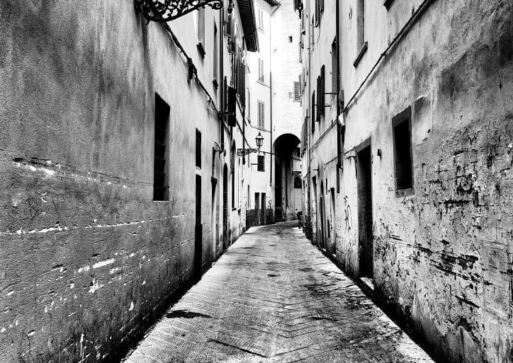 Straatarchitectuur van Florence