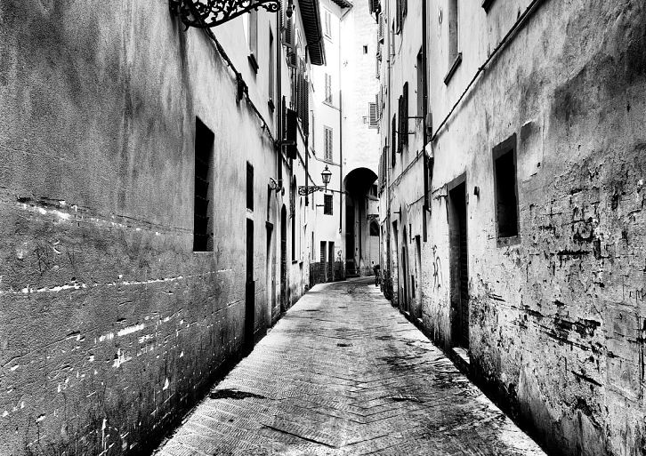 Straatarchitectuur van Florence