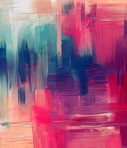 Abstract brush magenta