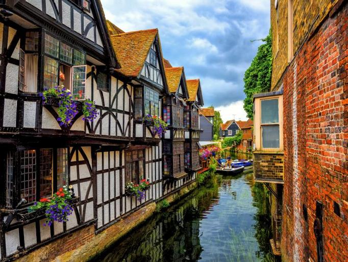 Historische huizen van Canterbury