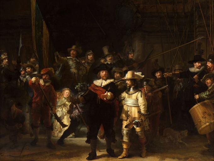 De Nachtwacht, Rembrandt van Rijn, 1642