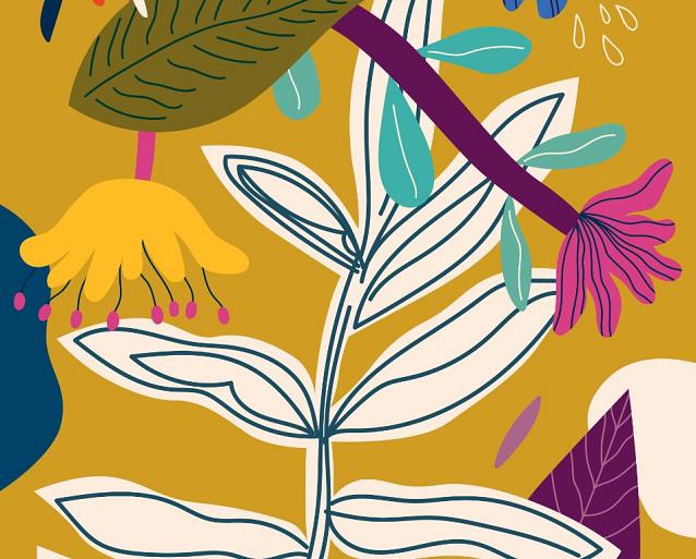 Bloemencompositie geel #29