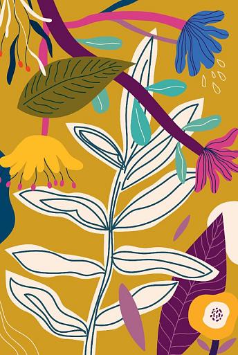 Bloemencompositie geel #29