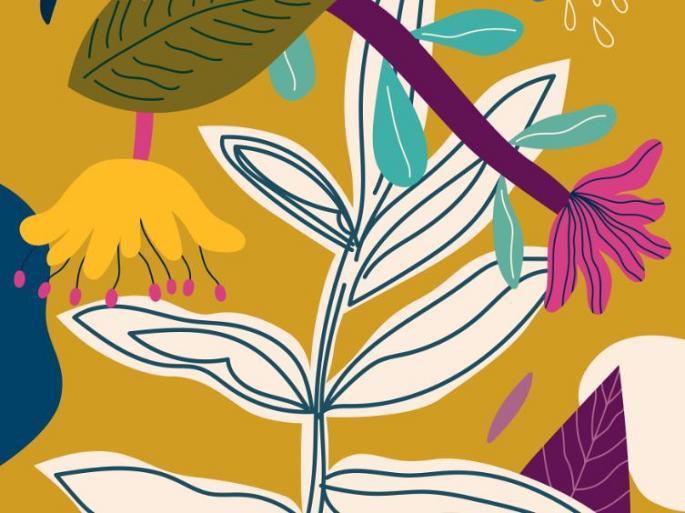Bloemencompositie geel #29