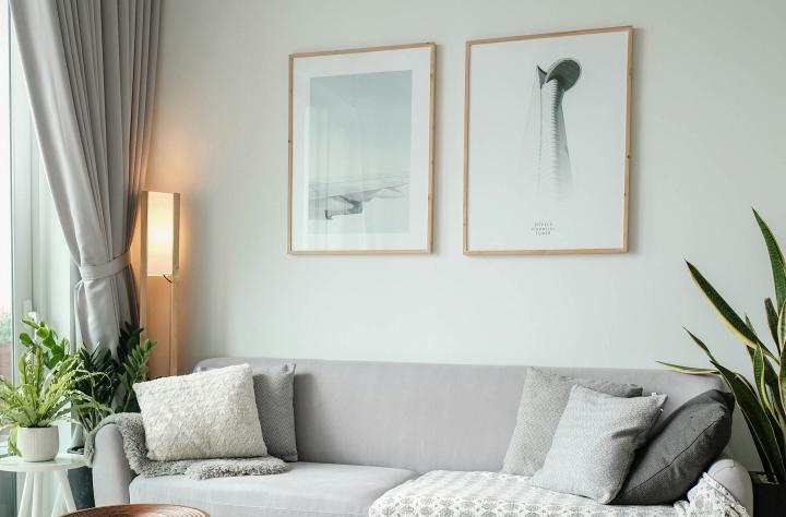 quint art inspiratie ophangen boven bank
