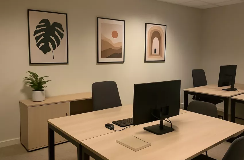 kunst op kantoor