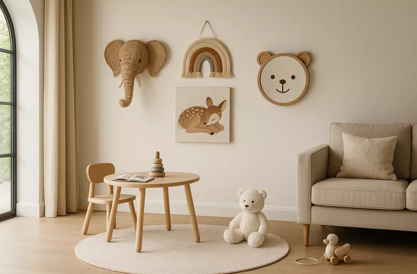 wanddecoratie kindvriendelijk