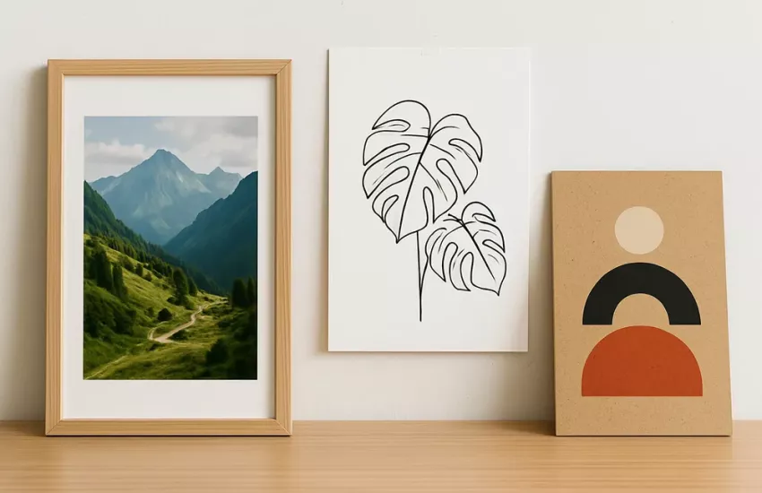 Betaalbare wanddecoratie: fris je huis op met een klein budget