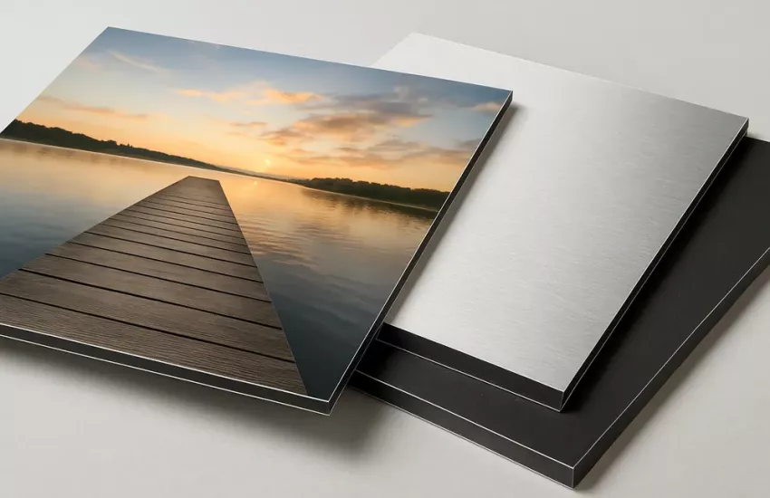 Foto op dibond: modern en strak voor al je herinneringen