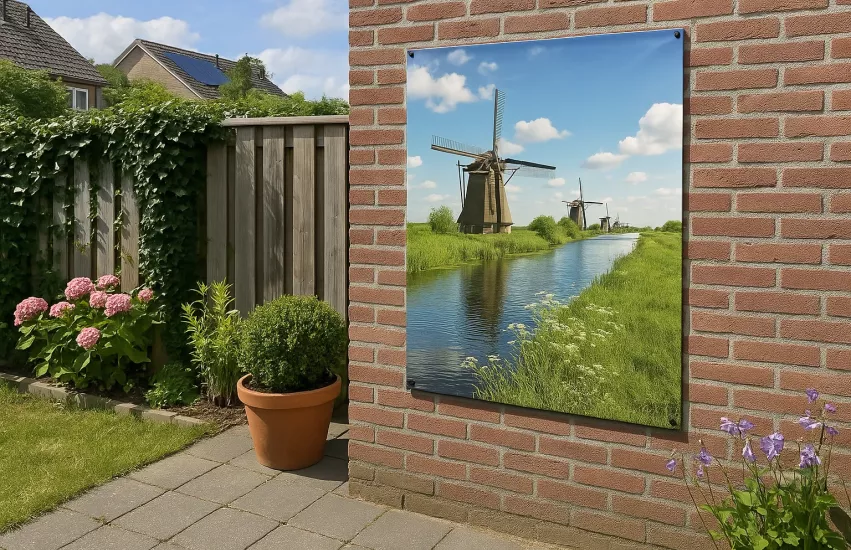 Wat is de beste wanddecoratie voor buiten?