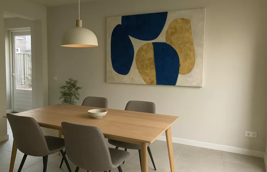 Hoe kies je abstracte kunst die bij je interieur past?
