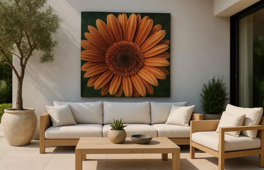 Hoe kies je de beste wanddecoratie voor buiten die het hele jaar mooi blijft?